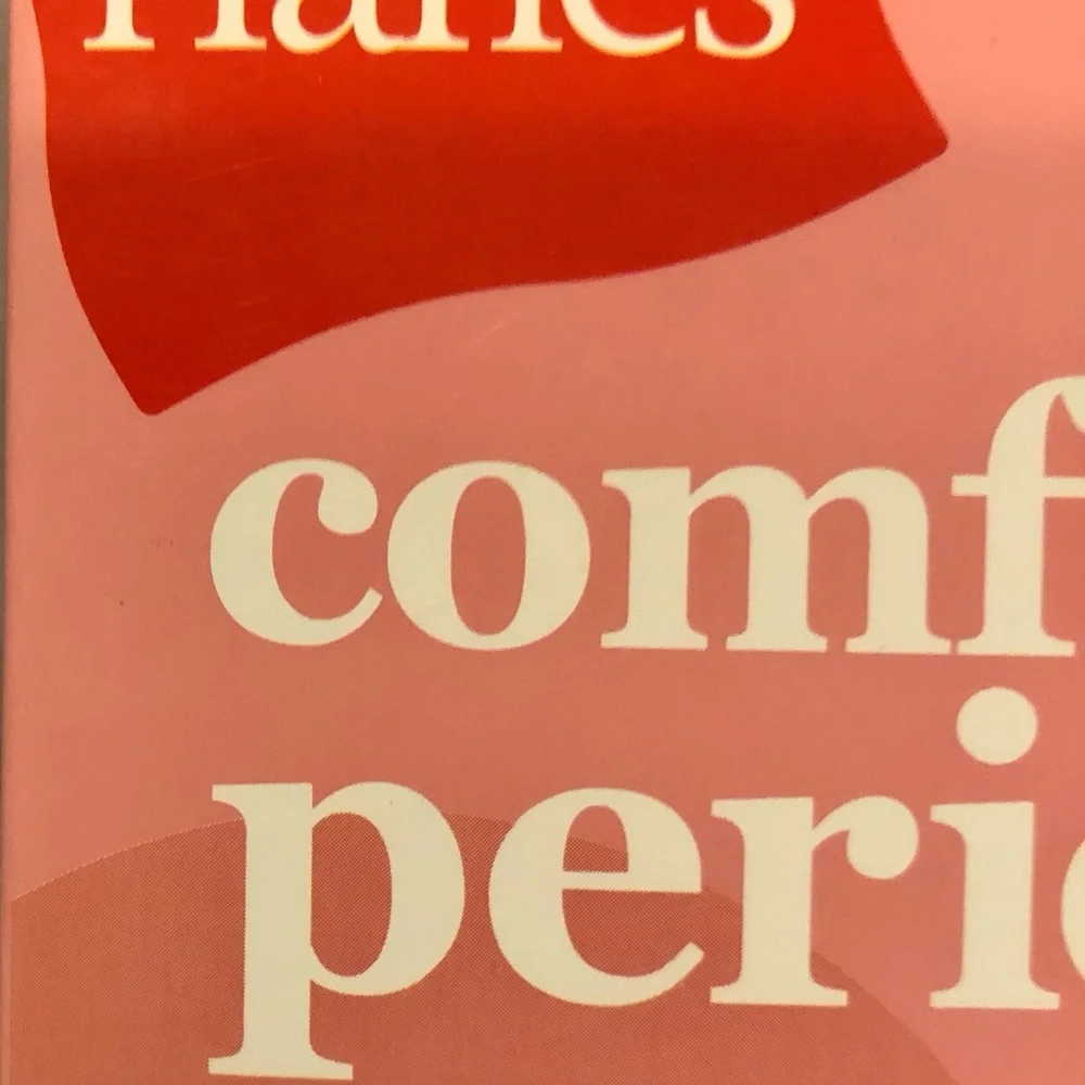 Hanes Comfort Period Underwear, Size 10 - 4 Pack